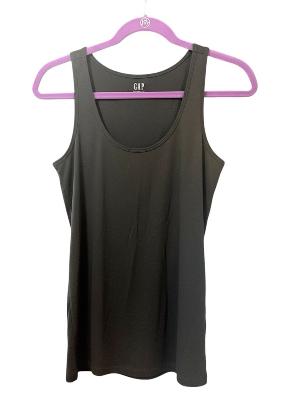 GAP Black Scoop Neck Tank Top